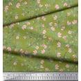 thumbnail image 3 of Soimoi Cotton Duck Fabric Leaves Printed Fabric 1 Yard 56 Inch Wide, 3 of 3