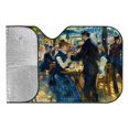 thumbnail image 6 of Awypu Impressionist Art Sunshades Keep Vehicle Cool 55.12*29.92 in, 6 of 7