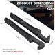 thumbnail image 2 of 2 organizadores de relleno para asiento de coche con ranura de almacenamiento y gancho, tira de relleno para asiento de coche para llenar huecos, uso universal y de doble cara, accesorios interiores, 2 of 7