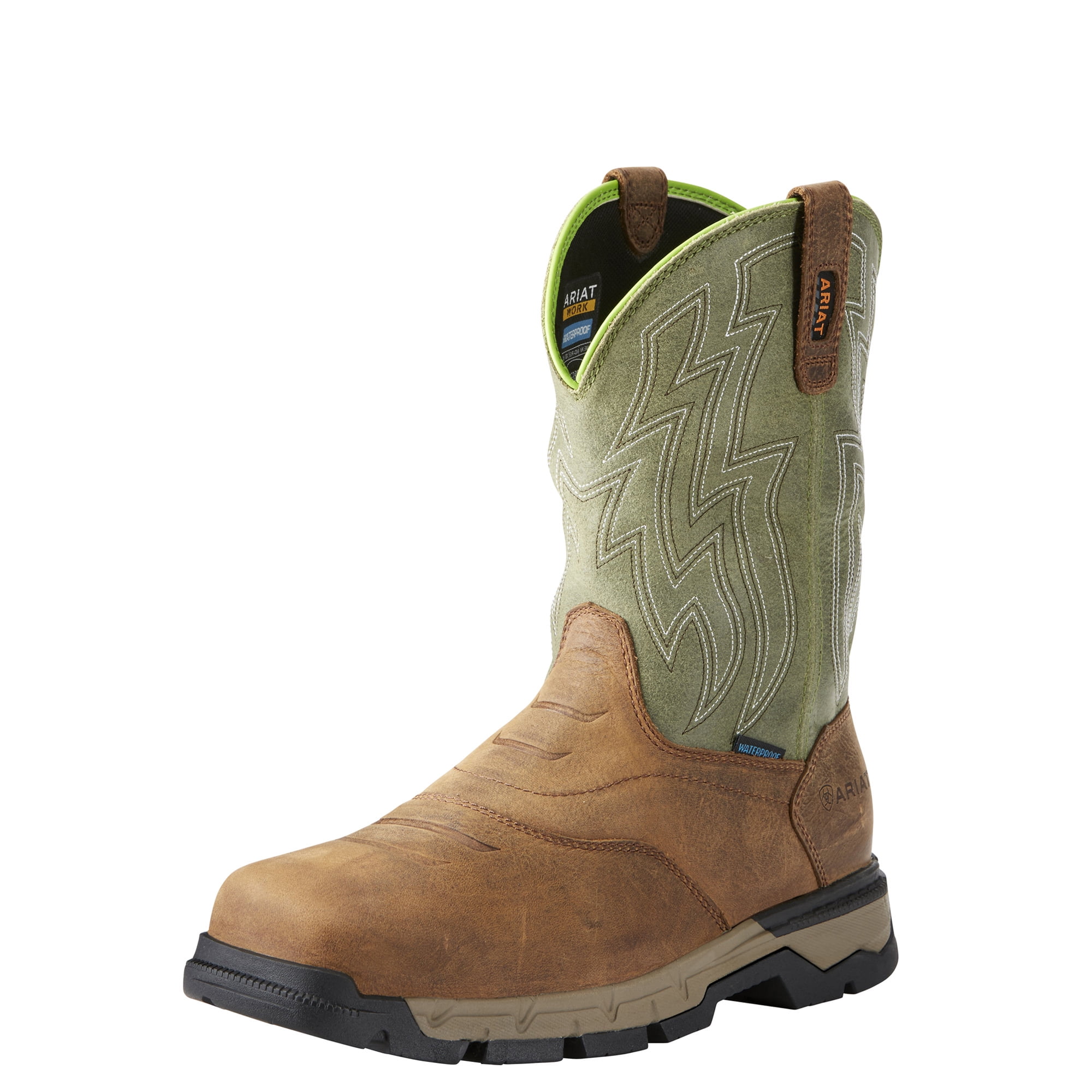 ariat waterproof composite toe work boots