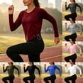 thumbnail image 2 of Scyoekwg Fitted Workout Tops for Women Raglan Side Drawstring Athletic Shirts Long Sleeve Slim Running Workout Casual Tee (Dark Gray,S), 2 of 9