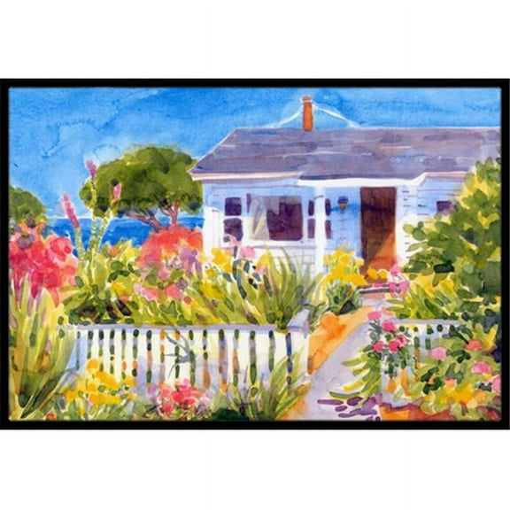 24 x 36 in. Seaside Beach Cottage Indoor Or Outdoor Mat