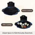 thumbnail image 4 of Iauyy Women's Handbag Removable Shoulder Satchel Bag-Polyester and PU leather ，Underwater, 4 of 7