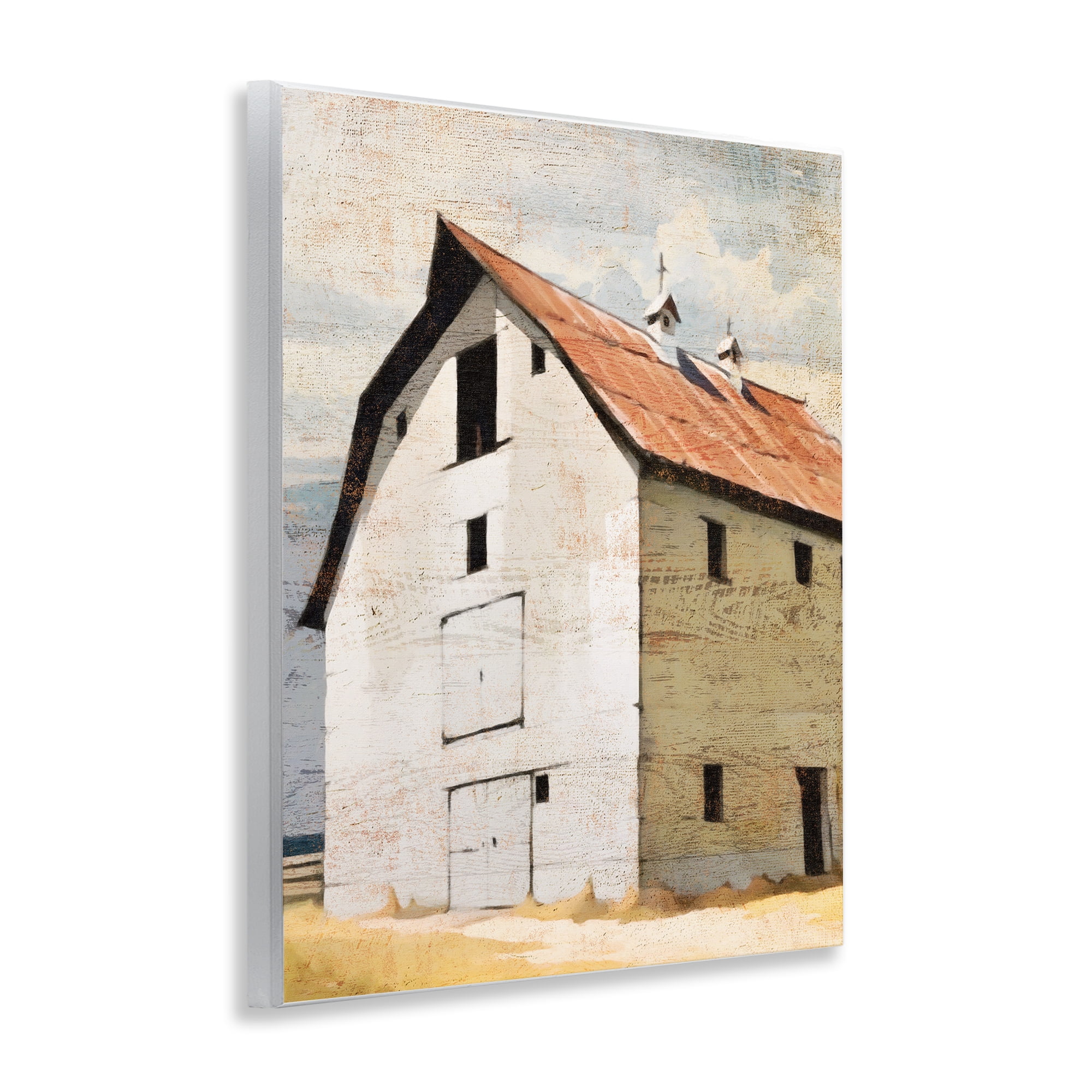 Stupell Industries Rustic Big Barn Red Wall Plaque Art, design by Susan Jill