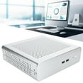 thumbnail image 1 of Boîtier d'Alimentation en Aluminium Pleine HTPC pour Ordinateur de Bureau (USB2.0 Argenté), 1 of 14