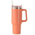 thumbnail image 1 of 1pcs Portable Thermal Mug Stainless Steel Straw Mug Car Portable Thermal Mug, 1 of 6