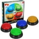 thumbnail image 1 of Paquete de 4 Buzzers para programas de juegos de trivia con luces y sonido, 1 of 7
