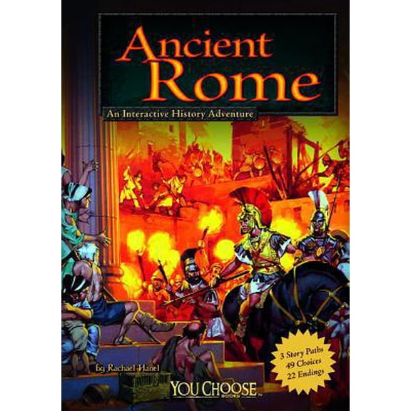Pre-Owned You Choose Books (Hardcover): Ancient Rome : An Interactive History Adventure (Hardcover)