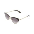thumbnail image 2 of Kate Spade  Plastic Womens Cat-Eye Sunglasses Black 52mm Adult, 2 of 2