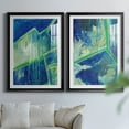 thumbnail image 6 of Wexford Home Geometric in Cool V Premium Framed Print, 30.5" x 42.5" - Ready to Hang, Black (Set of 2), 6 of 9