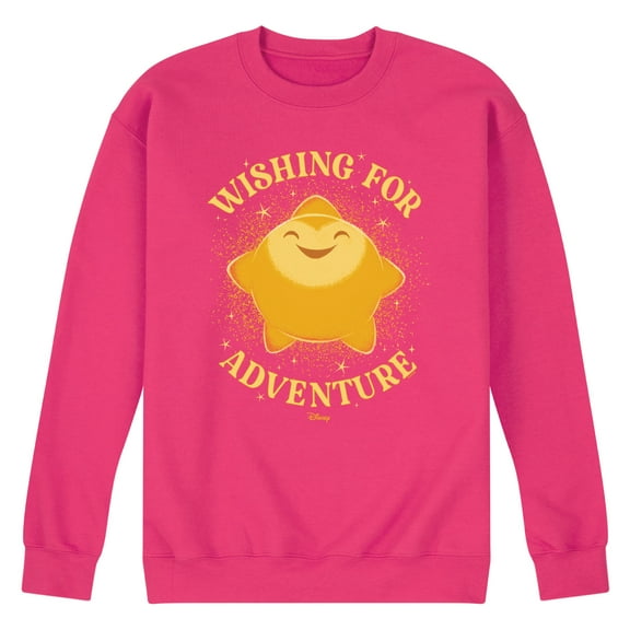 Disney Wish - Wishing For Adventure - Men's Crew Neck Fleece Pullover