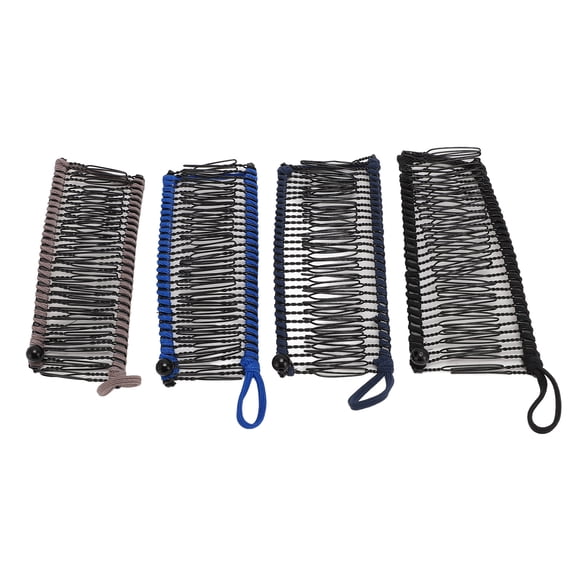 30 Teeth Ponytail Banana Clip, 4pcs Styling Maker Tool Adjustable Banana Hair Clip for Thick Hair