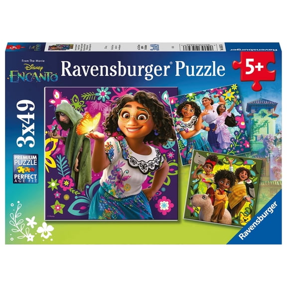 Ravensburger Disney Encanto 3x49 Piece Jigsaw Puzzle Set for Kids - 05657