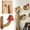 Type B, variant on Hilingoto Wooden Mushroom-Shaped No-Drill Hooks,Hook Up Wood Wall Hook Multifunction Rack Hooks for Clothes Hats Bathroom Door Hanger Decorative Hook Storage Organizer