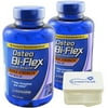 Osteo Bi-Flex 1,500mg Glucosamine HCl Tablets, 200 ct. (2-Pack) Bundle with a Lumintrail Pill Case