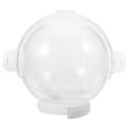 thumbnail image 1 of Miangastore Cat Muzzle 1Set Breathable Transparent Round Abs Helmet for Kittens Recovery Aid Prevent Chewing, 1 of 9