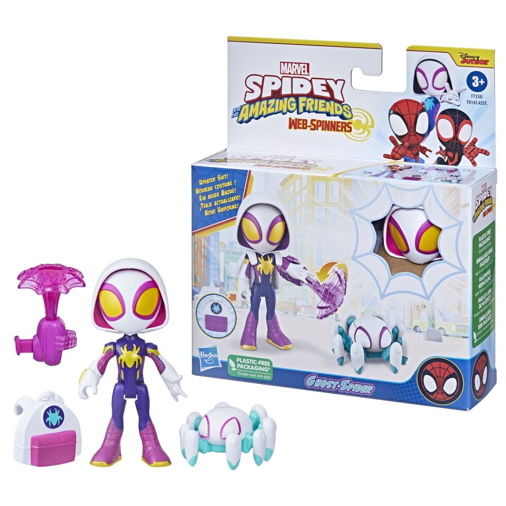 SPIDEY E I SUOI AMICI – Figura Azione Spinn (Electro) – Giocattolo Ufficiale Per Bambini