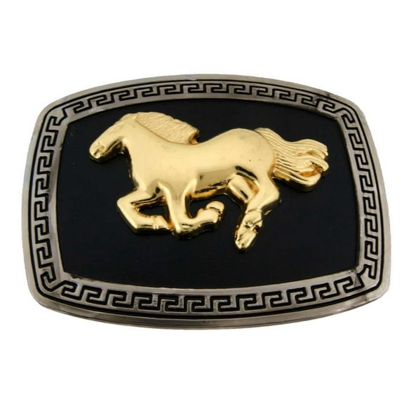 Running Horse Belt Buckle Unisex Cowgirl Rodeo Western Costume Fashion Accessory Friend Gift New