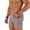 Pink, variant on Men's High Waist Compression Athletic Shorts with Pockets, Breathable Tight Fit Gym Training 3 Inch Inseam Workout Bottoms for Running and Fitness