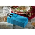 thumbnail image 3 of Moyes Home, Mare Blue Pre-Folded Pocket Napkins, Linen-Feel Disposable Airlaid Napkins for Kitchen, Bathroom, Parties, Weddings, Dinners or Events , 8 x 4 Inches Folded Size, Pack of 50, 3 of 4