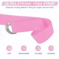 thumbnail image 6 of Yoga Block and Strap Set, 2 Soft Non-Slip Yoga Blocks 9x6x3 inches, 6FT Strap Provides Strength and Stability, Latex-Free EVA Foam for Yoga, Pilates, Stretching and Toing, 6 of 7