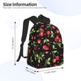thumbnail image 2 of Defioc Sweet Red Cherry Pattern Laptop Backpack for Men and Women,Casual Backpack Dayback Sports Bookbag for Travel Running Hiking, 2 of 6