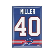 WinCraft Von Miller Buffalo Bills 2.5'' x 3.5'' Player Magnet