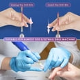 thumbnail image 4 of Juego de brocas para uñas Depvko, 21 piezas, con funda para manicura, 4 of 7