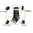 thumbnail image 5 of External Sports Pressurized Wrapping Ankle Support Breathable Strap Protector Nylon Knitted Adjustable Sports Ankle Support (l), 5 of 5