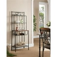 thumbnail image 1 of KB K3023 64 x 24 x 16 in. Bakers Rack - Black & Ash, 1 of 1
