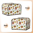 thumbnail image 3 of Daiia Rustic Western Charm Pattern 4 slice Toaster Cover, Toaster Appliance Dust-proof Cover For Kitchen Small Appliance Dust Cover and Fingerprint Protection, 3 of 7