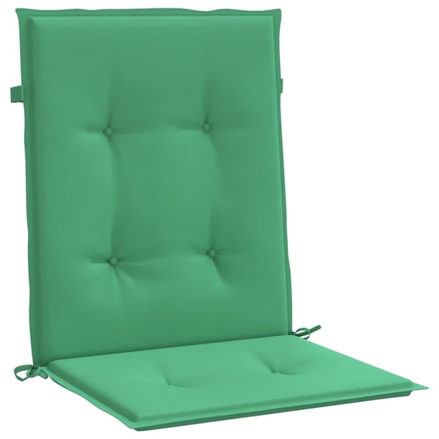 Cojines para Silla Baja de Jardín vidaXL Tela Oxford Verde