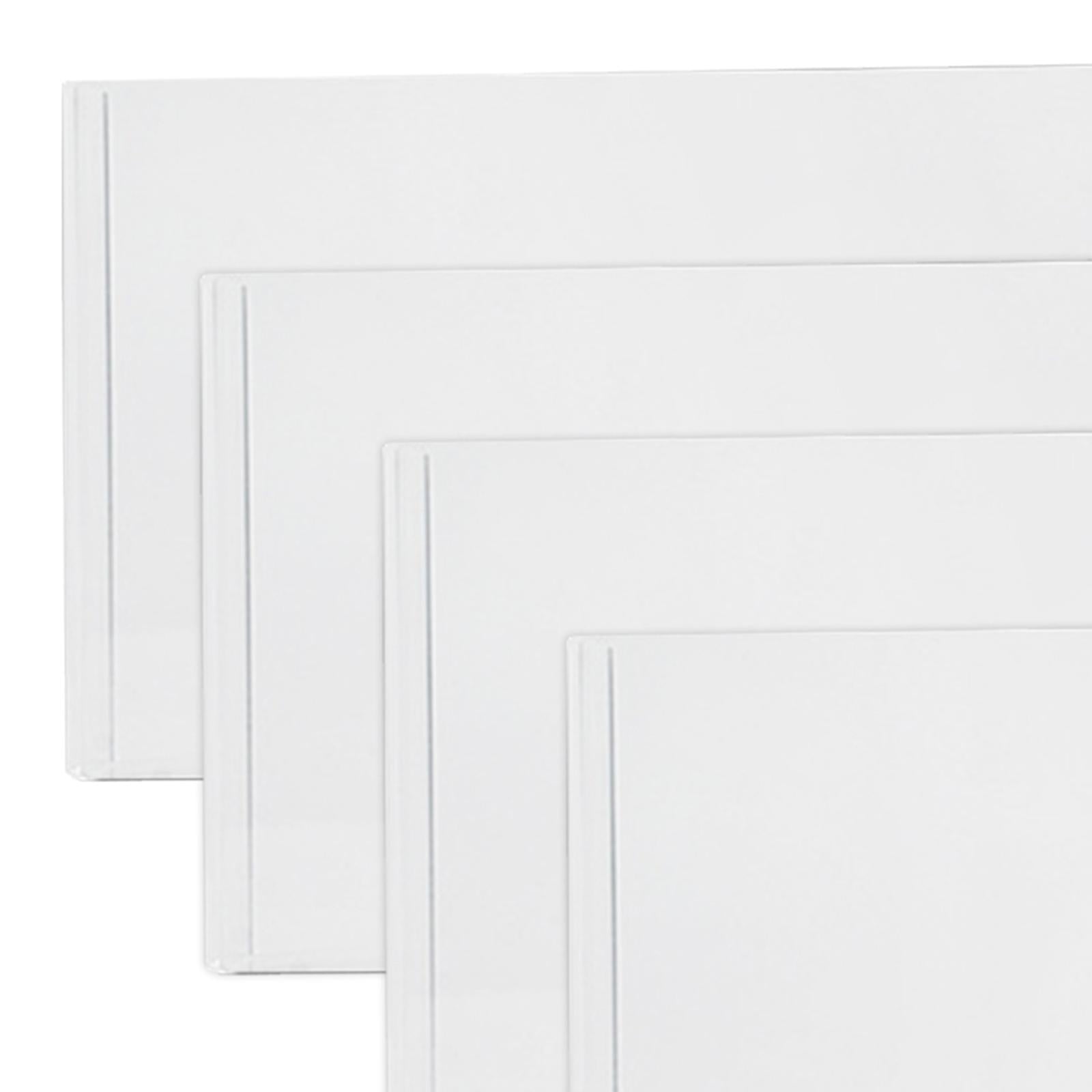 BLESIYA Acrylic Baffle Flip Model Baffle Pottery Tool, Lightweight Professionals Handicraft Projects Acrylic Plate Plaster Model Tool M Quantity 4