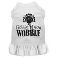 thumbnail image 4 of Thanksgiving Pet Dog  Cat Dress Screen Printed, "Gobble Til You Wobble", 4 of 11