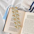 thumbnail image 4 of Kdxio Ducks and Flowers Print Metal Tassel Bookmarks,Perfect Gift for Art Lovers and Bookworms Metal Bookmarks for Women, 4 of 8