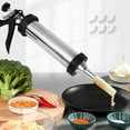 thumbnail image 6 of GoXteam Beef Jerky Gun Kit, Stainless Steel Meat Gun for Homemade Beef Jerky and Sausages, Perfect Beef Jerky Maker and Jerky Kit, 6 of 7