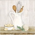 thumbnail image 2 of Reed, Tara 15x15 White Modern Wood Framed Museum Art Print Titled - Vintage Kitchen II, 2 of 4