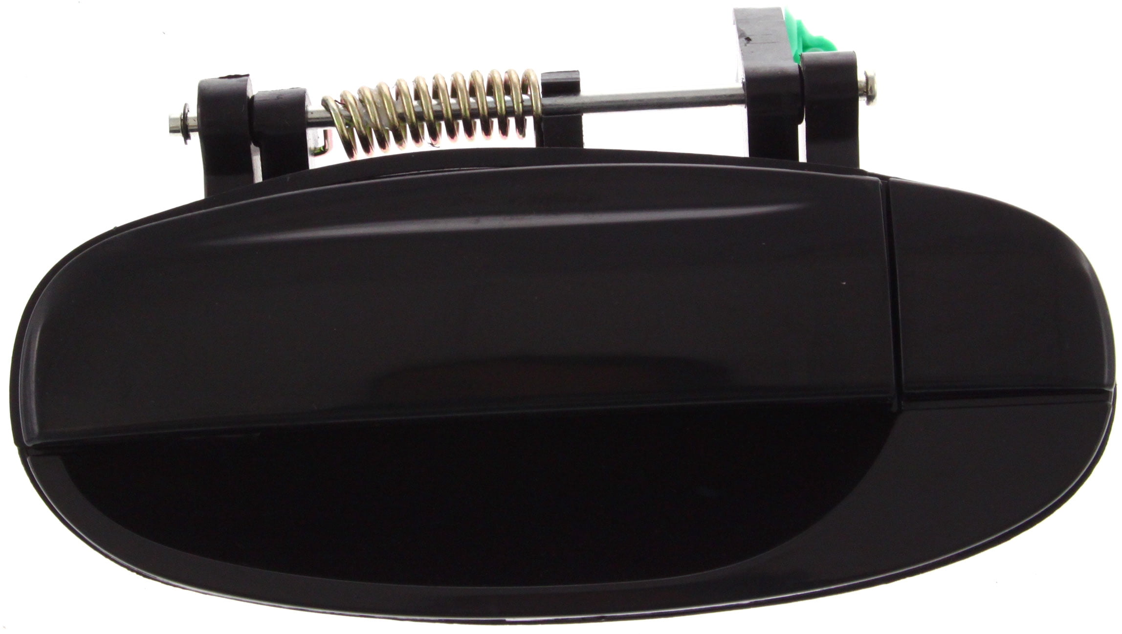 Replacement C491340 Exterior Door Handle Compatible with 2004-2006 Chevrolet Aveo 2009-2010 Pontiac G3 Rear, Left Driver Smooth Black