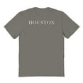 thumbnail image 1 of Houston Texas Graphic Charcoal Men's Cotton T-Shirt, 1 of 1