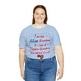 thumbnail image 5 of Autism - Proud Grandma, Bella & Canvas, Cotton Short Sleeve T-Shirt, S-5XL, 5 of 8
