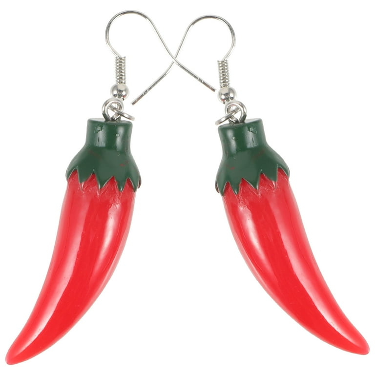 Red hotsell pepper earrings