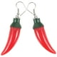 thumbnail image 4 of 1 par de pendientes de chile colgle pendientes de pimienta divertidas para mujeres colgando decoraciones de aretes de chile, 4 of 4