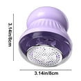 thumbnail image 3 of ¡Super Descuento!, Afeitadora de telas, removedora de pelusas, recargable, para uso doméstico, recargable por USB, para ropa, suéteres, máquina de afeitar con bolas, removedor de pelusas Akmoler, 3 of 9