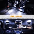 thumbnail image 2 of Kojooin 28pcs Led Interior Light Bulbs Kit T10 31mm 42mm 6000k Dome License Plate Lamp Bulb Car Trunk Replacement Parts, 2 of 7