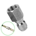 thumbnail image 4 of Lefu Stainless Steel Pressure Washer Adapter Set NPT 3/8in Female +Male Quick Connect, 4 of 9