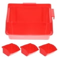 thumbnail image 1 of unbranded 4Ud Caja Organizadora Roja Para Piezas Con Profesional Ideal Para Almacenamiento Y Taller, 1 of 8