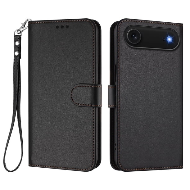 Funda Cartera GANGXUN para iPhone 17 Air – Cierre Magnético, Protección RFID, Correa Desmontable, Compatible con Carga Inalámbrica