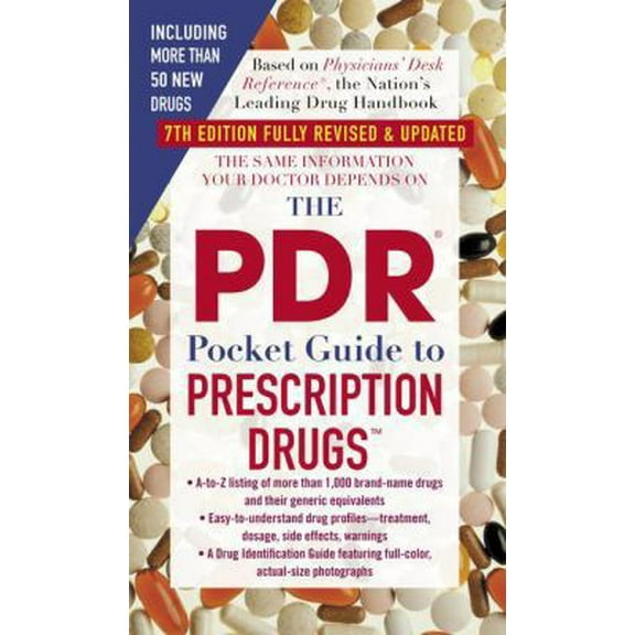 Pre-Owned The PDR Pocket Guide to Prescription Drugs: 7th Edition (Unknown) 1416510850 9781416510857
