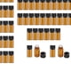 thumbnail image 4 of Mini botella de vidrio ámbar Colcomx 100 piezas recargable 3ml, 4 of 8