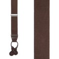 thumbnail image 2 of SuspenderStore Solid Color Y-Back Suspenders - 1.25-Inch Wide Elastic - Button - 3 Sizes, 2 of 4